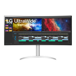 Zeige Details für LG UltraWide 38BQ85C-W Curved Monitor - Höhenverstellung, USB-C Bild von LG UltraWide 38BQ85C-W Curved Monitor - Höhenverstellung, USB-C