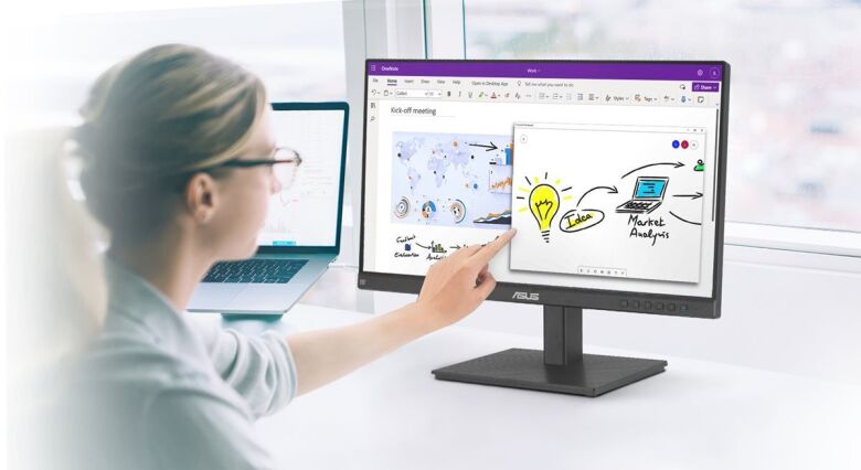 ASUS BE24ECSBT Business Monitor - Touchscreen, Pivot, USB-C_2