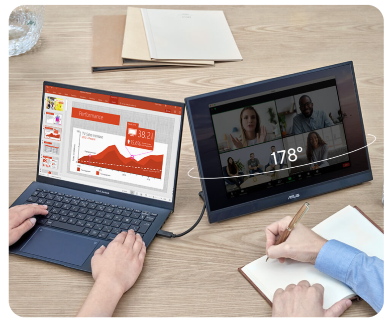 ASUS ZenScreen MB17AHG Mobiler Monitor - IPS, 144 Hz, USB-C_5