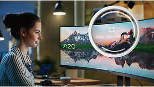 Philips 346P1CRH Office Monitor - UWQHD, Webcam, USB-C_7