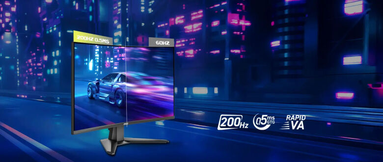 MSI MAG 276CFDE E20 Gaming Monitor - Curved , 200Hz, 0,5ms_1