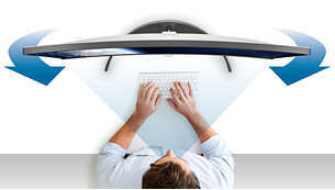 Philips 322E1C Curved Monitor - VA-Panel, Adaptive Sync_1