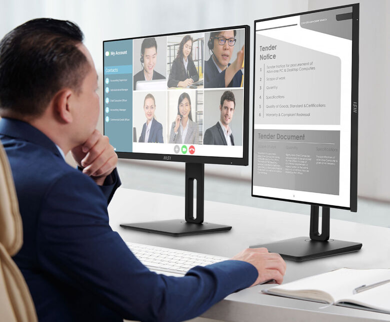 MSI PRO MP242APDE  Business Monitor - FHD IPS Panel, 100Hz_20