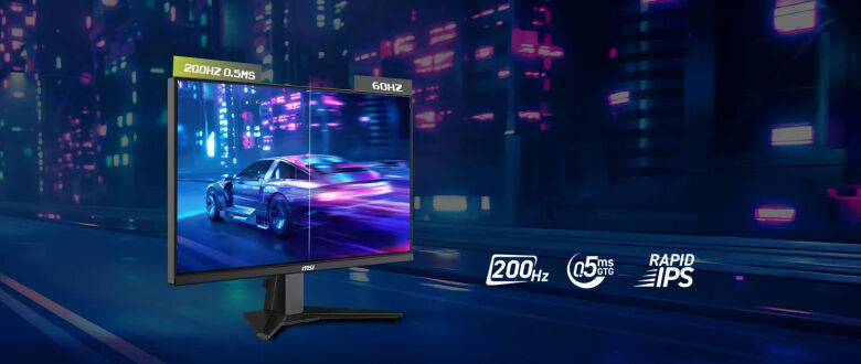 MSI MSI MAG 255FDE E20 Gaming Monitor - 200 Hz, 0,5ms GtG_1