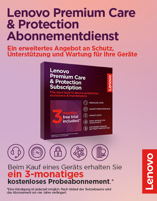 Bild von Lenovo Premium Care and Protection Subscription