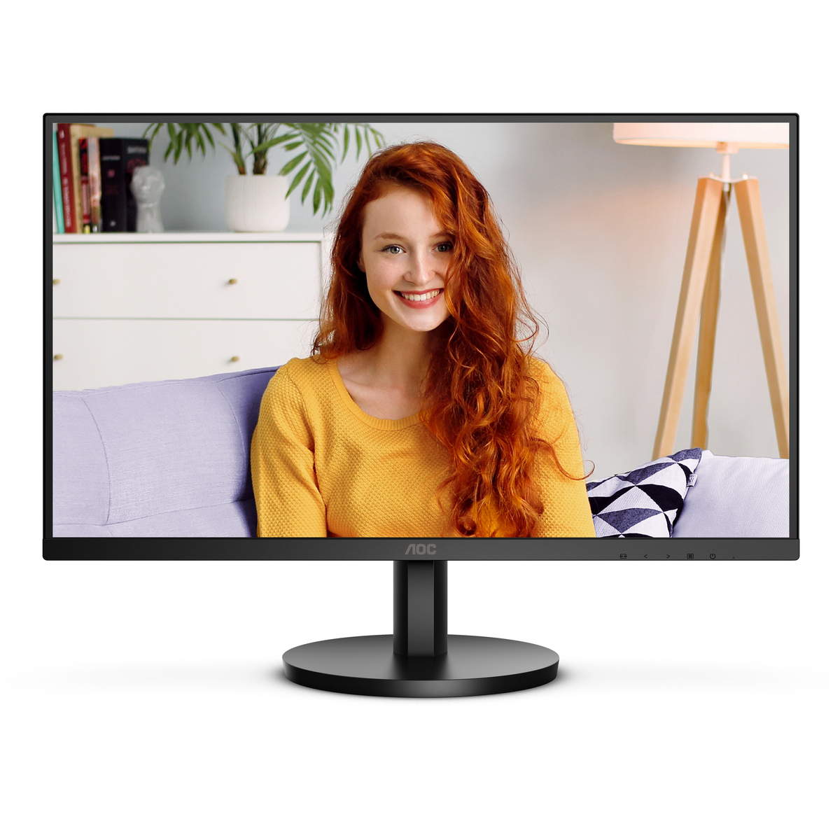 Bild von AOC U27B3A 27 Zoll UHD Monitor, Lautsprecher, HDR10 (3840x2160, 60 Hertz, HDMI 2.0, DisplayPort 1.4) schwarz