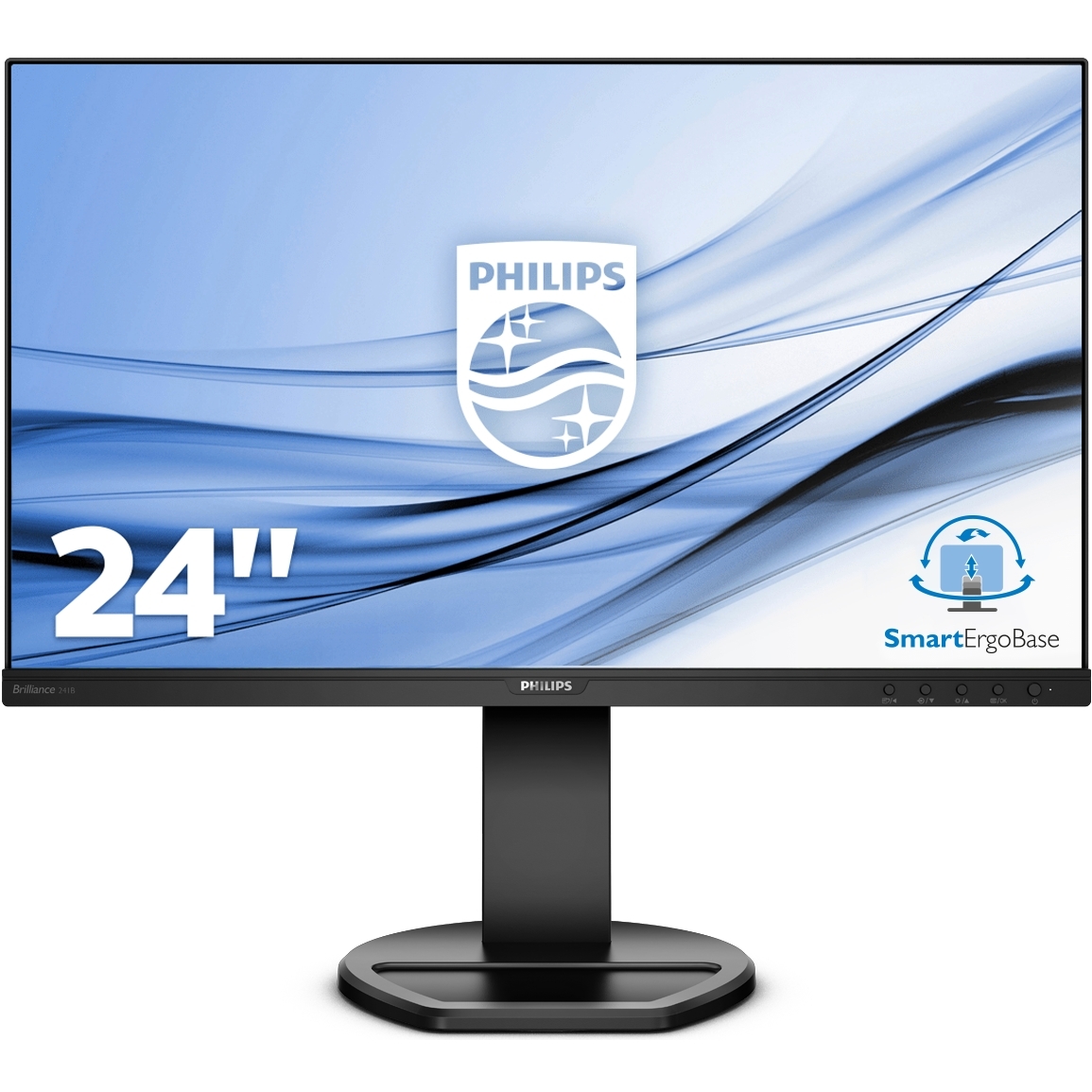 Bild von Philips 241B8QJEB Office Monitor - IPS, Höhenverstellung