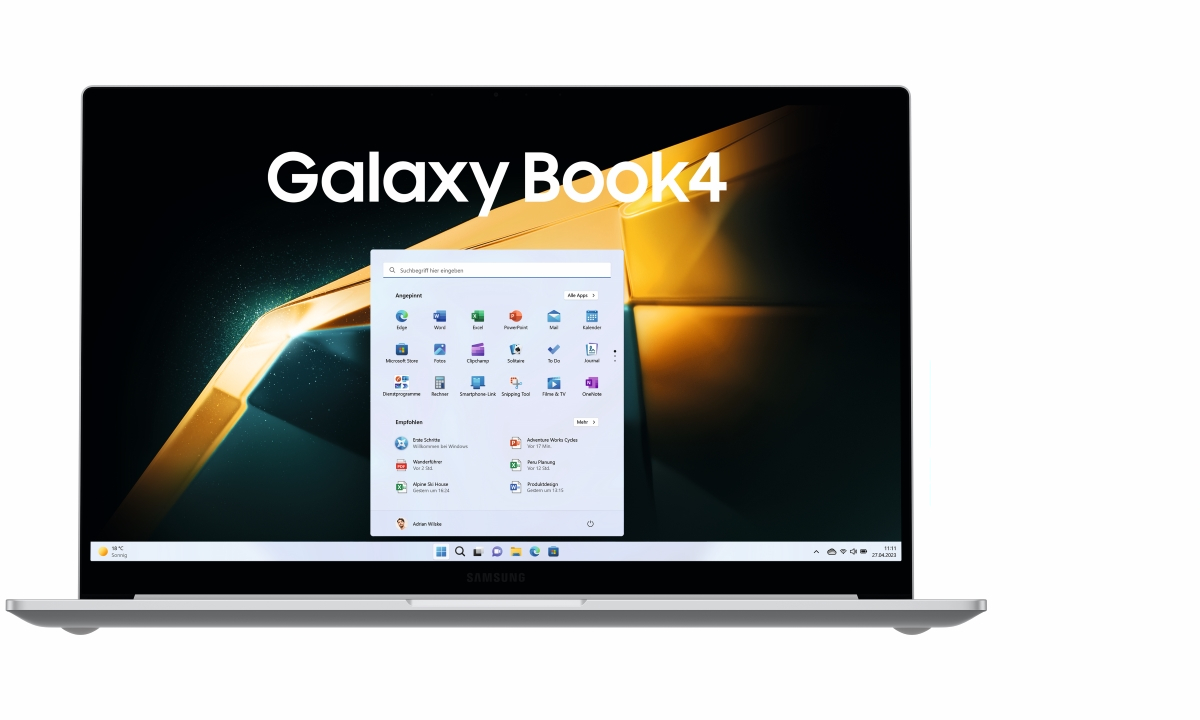 Bild von SAMSUNG Galaxy Book4 - 15,6 Zoll Intel Core 5-120U 16 GB 512 GB W11H Platinum Silver