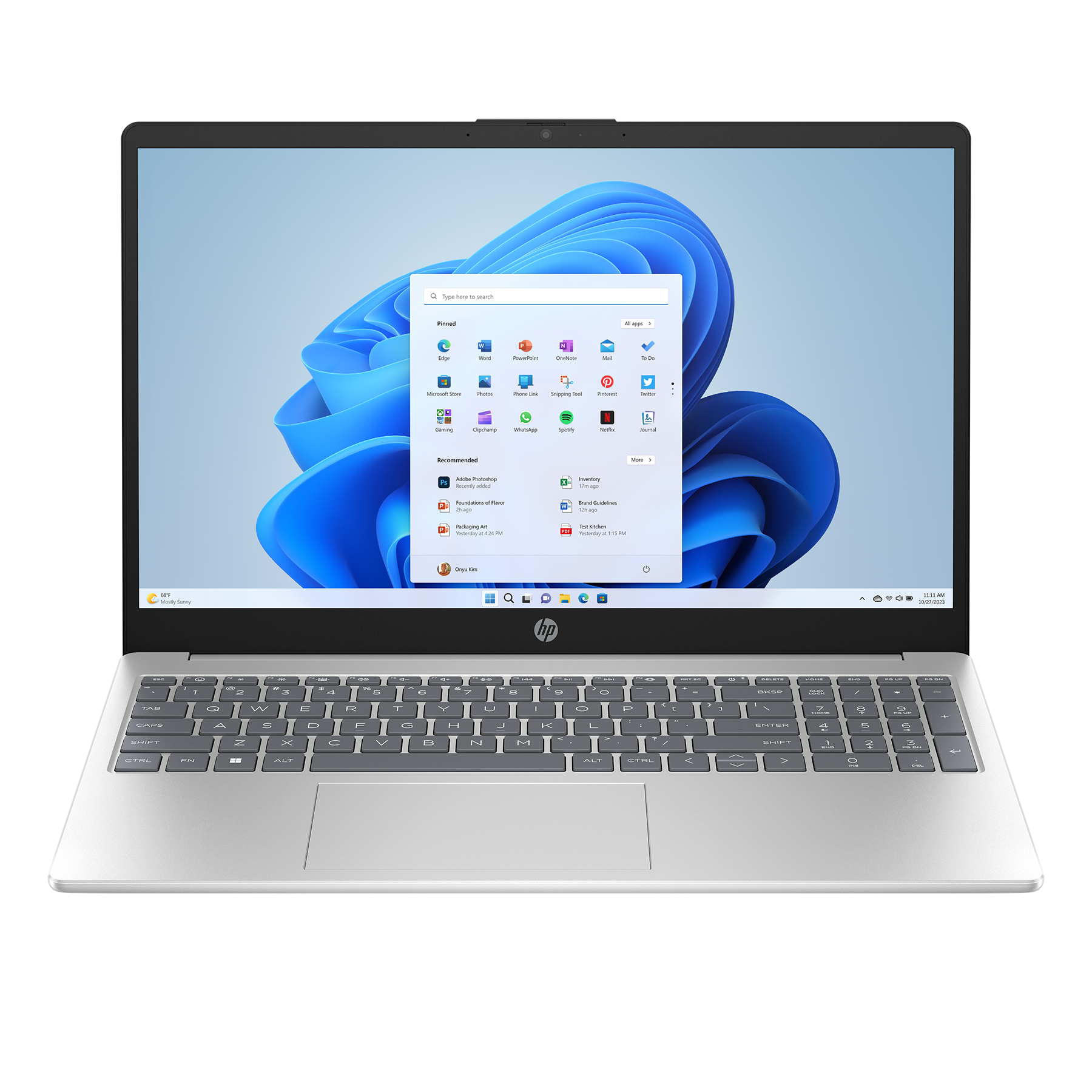 Bild von HP 15-fd1175ng 15,6" FHD IPS, Intel Core 7 150U, 16GB RAM, 512GB SSD, Windows 11