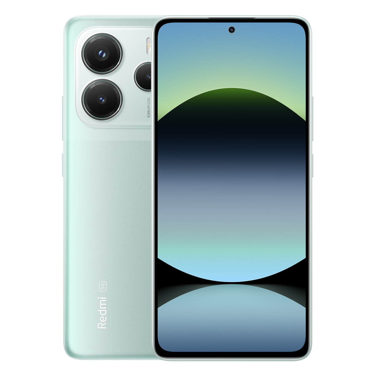 Bild von Xiaomi Redmi Note 14 5G 8GB+256GB Coral Green 16,94cm (6,67") AMOLED Display, Xiaomi HyperOS (basiert auf Android 14), 108MP Triple-Kamera
