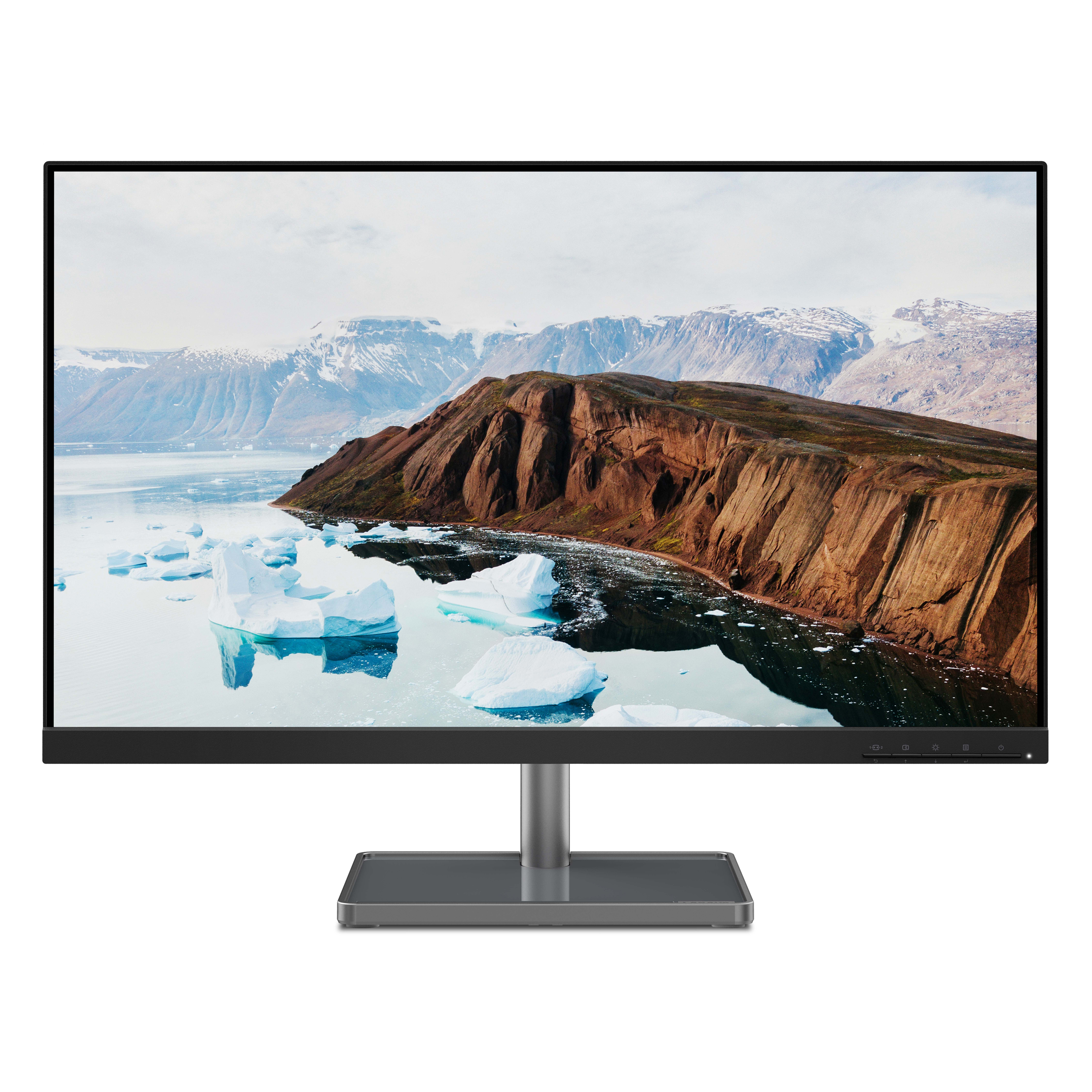 Bild von Lenovo L27m-30 Office Monitor - IPS Panel, Full HD, HDMI & DP Höhenverstellung 150mm, USB-C Delivery (75W), Webcam Halterung