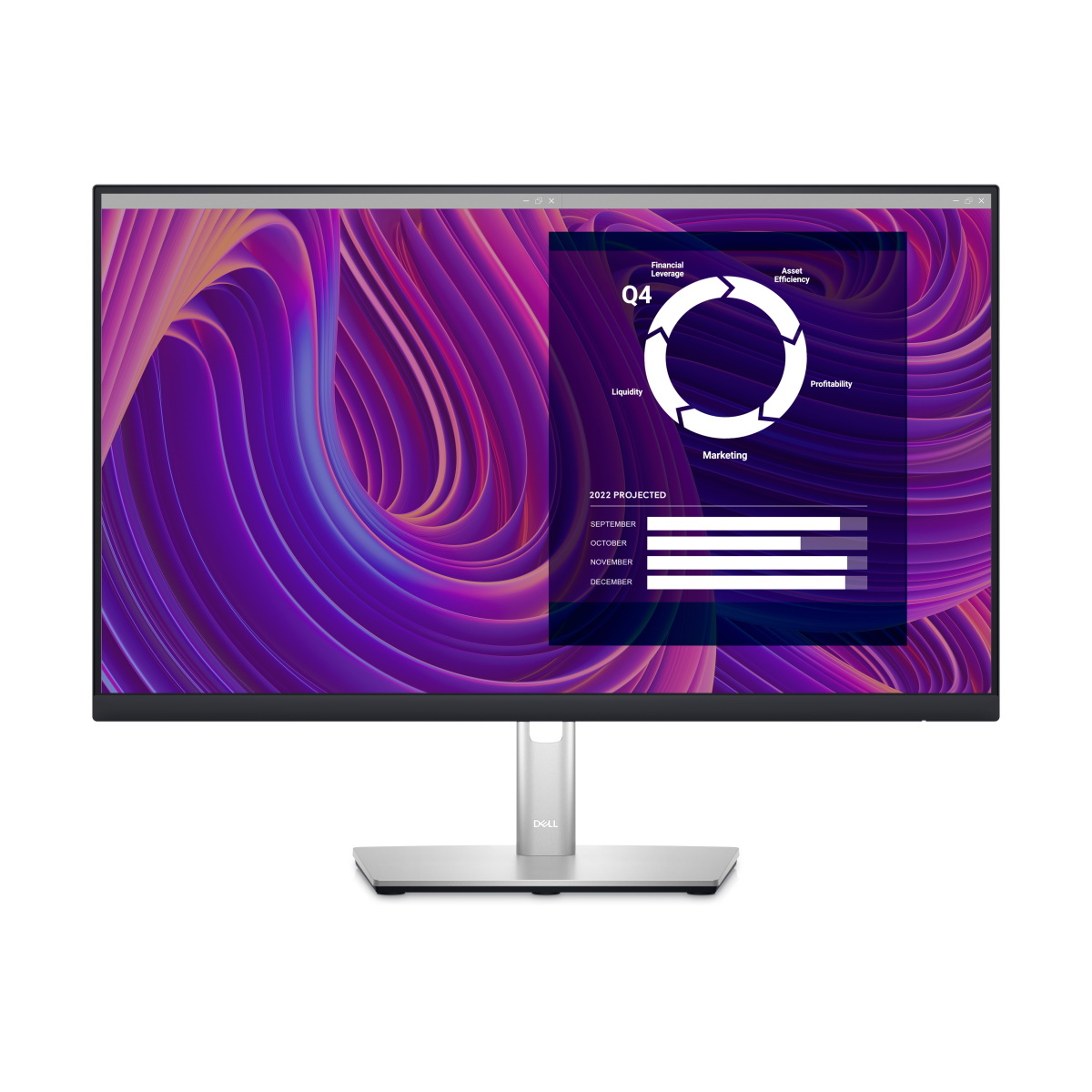 Bild von Dell P2423D Office Monitor - IPS, QHD, Höhenverstellung