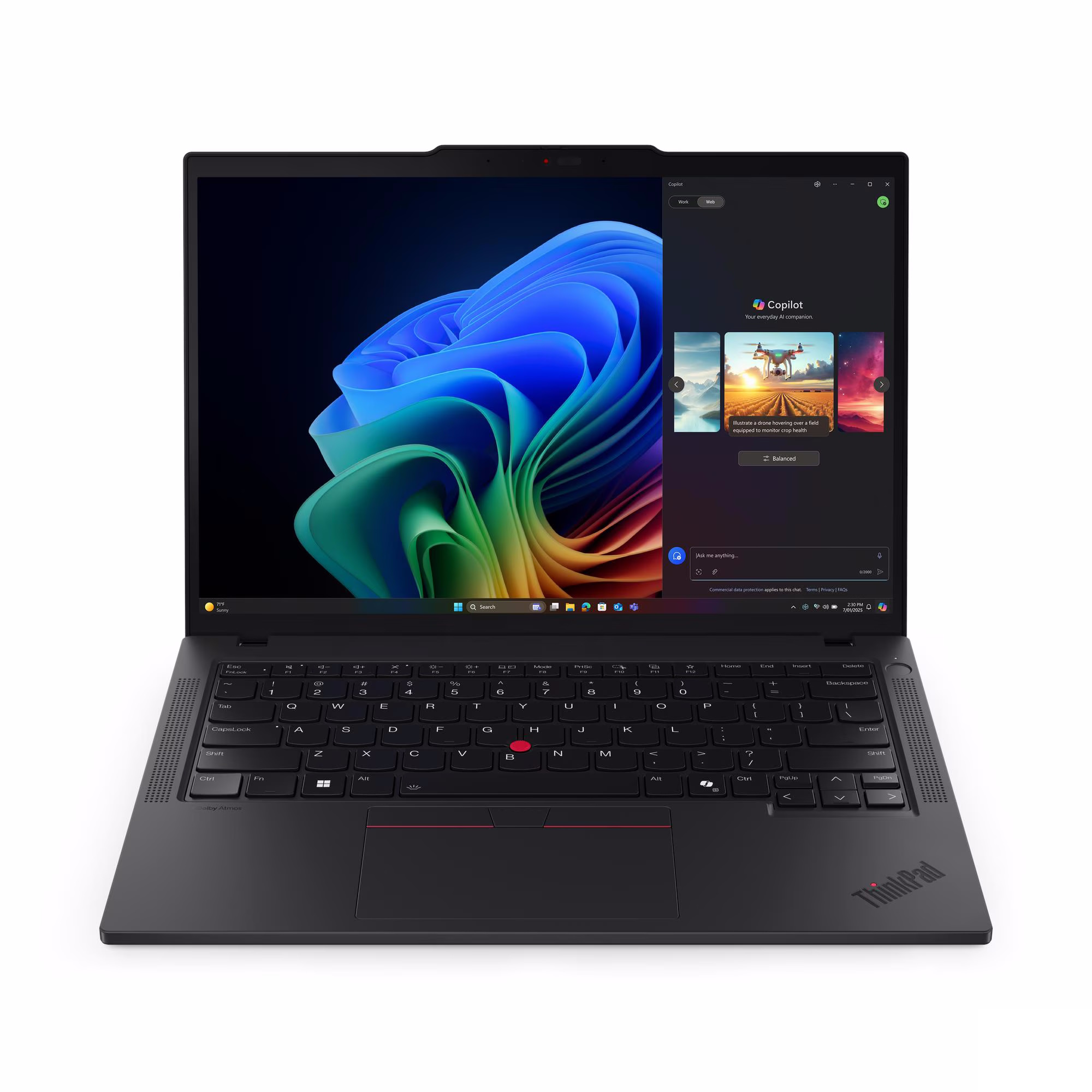 Bild von Lenovo ThinkPad T14 Gen6 - 21QJ001GGE 14" WUXGA IPS, AMD Ryzen AI 5 PRO - 340, 16GB RAM, 512GB SSD, Windows 11 Pro