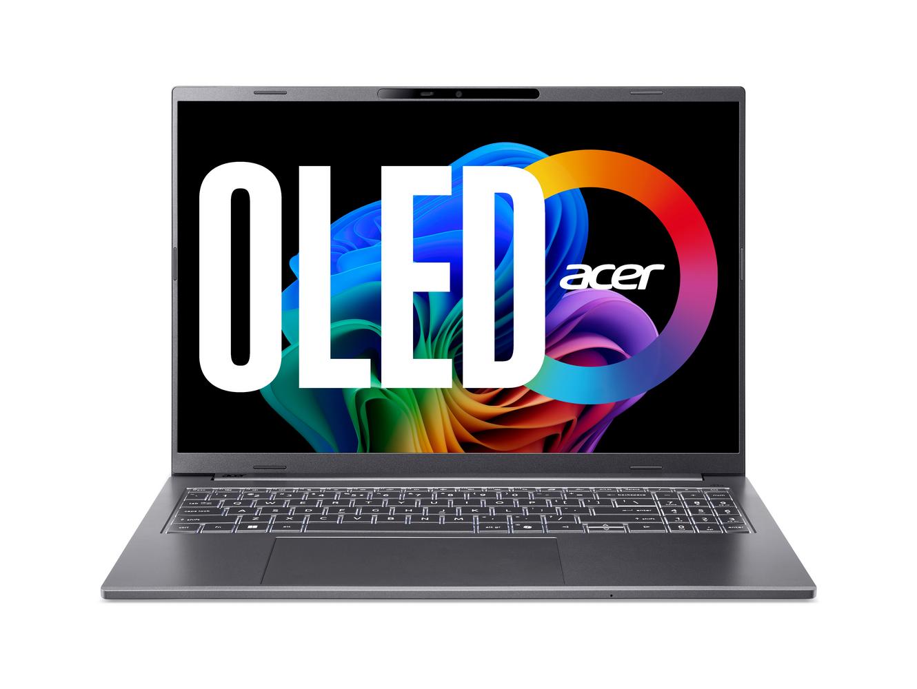 Bild von Acer Aspire 16 AI OLED (A16-61M-R0Q9) 16,0" WUXGA, OLED, Ryzen AI R5-340 (50 TOPS), 16GB RAM, 512GB SSD, Windows 11