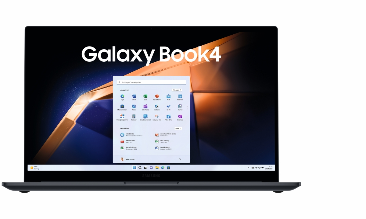Bild von SAMSUNG Galaxy Book4 - 15,6 Zoll Intel Core 7-150U 16 GB 512 GB W11H Grau