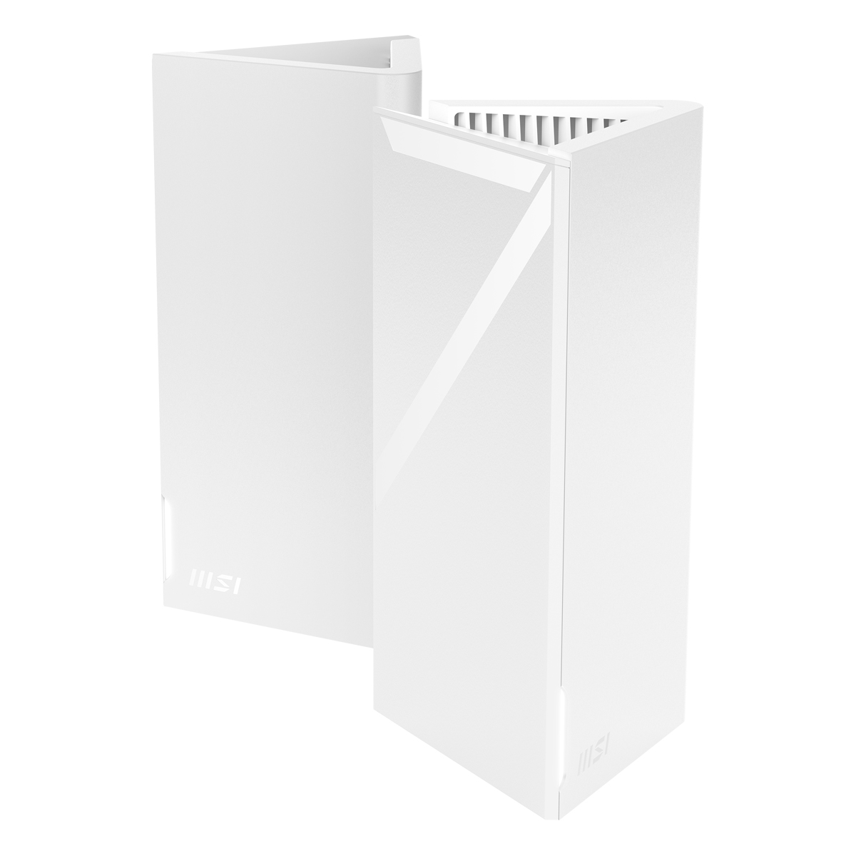 Bild von MSI Roamii BE Lite WiFi 7 Mesh-System 2er-Pack BE3600 Dual-Band, 1x 2.5G und 2x 1G Ethernet (pro Einheit), Inklusive Wandmontage-Kit