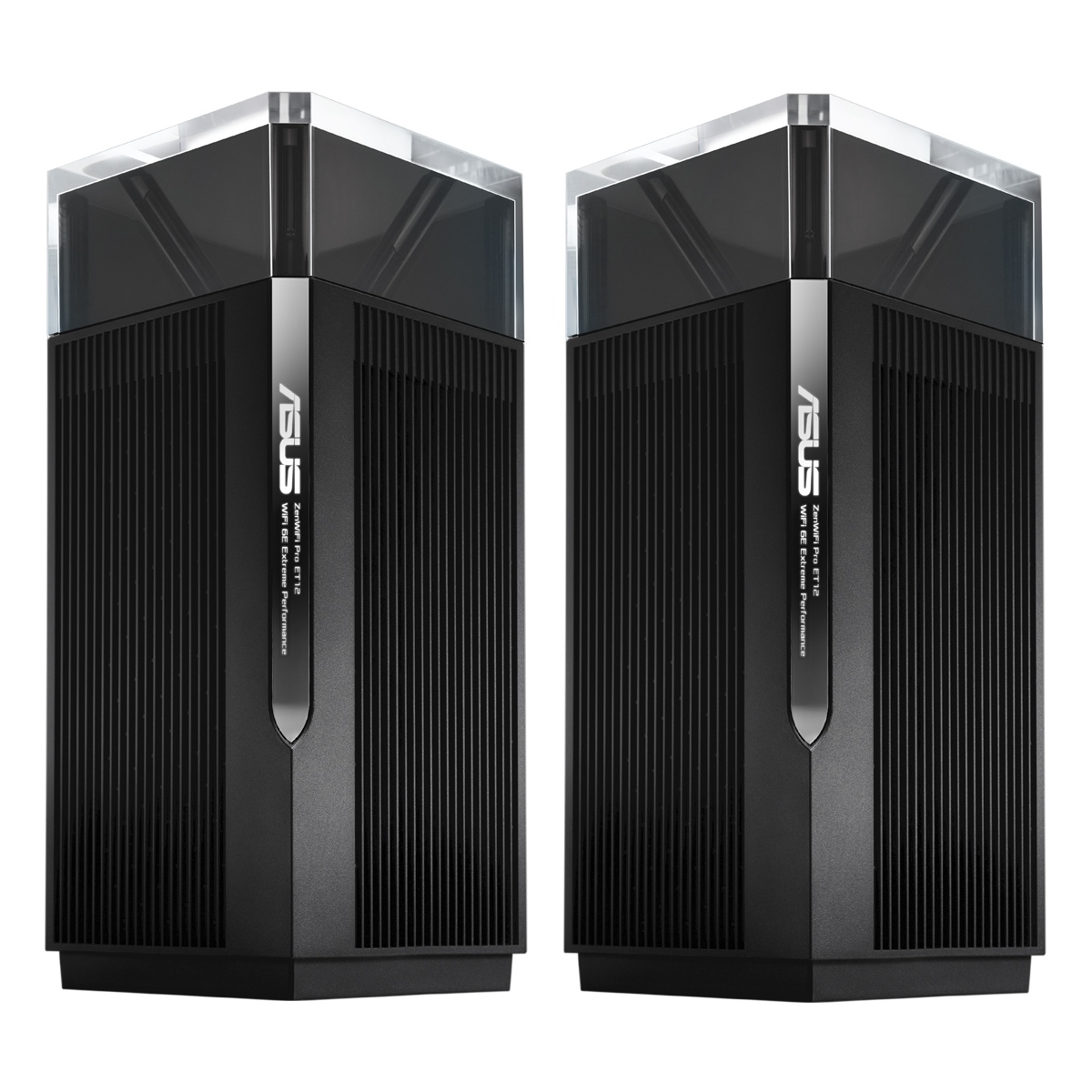 Bild von ASUS ZenWiFi Pro ET12 WLAN Mesh Router 2er-Pack Schwarz