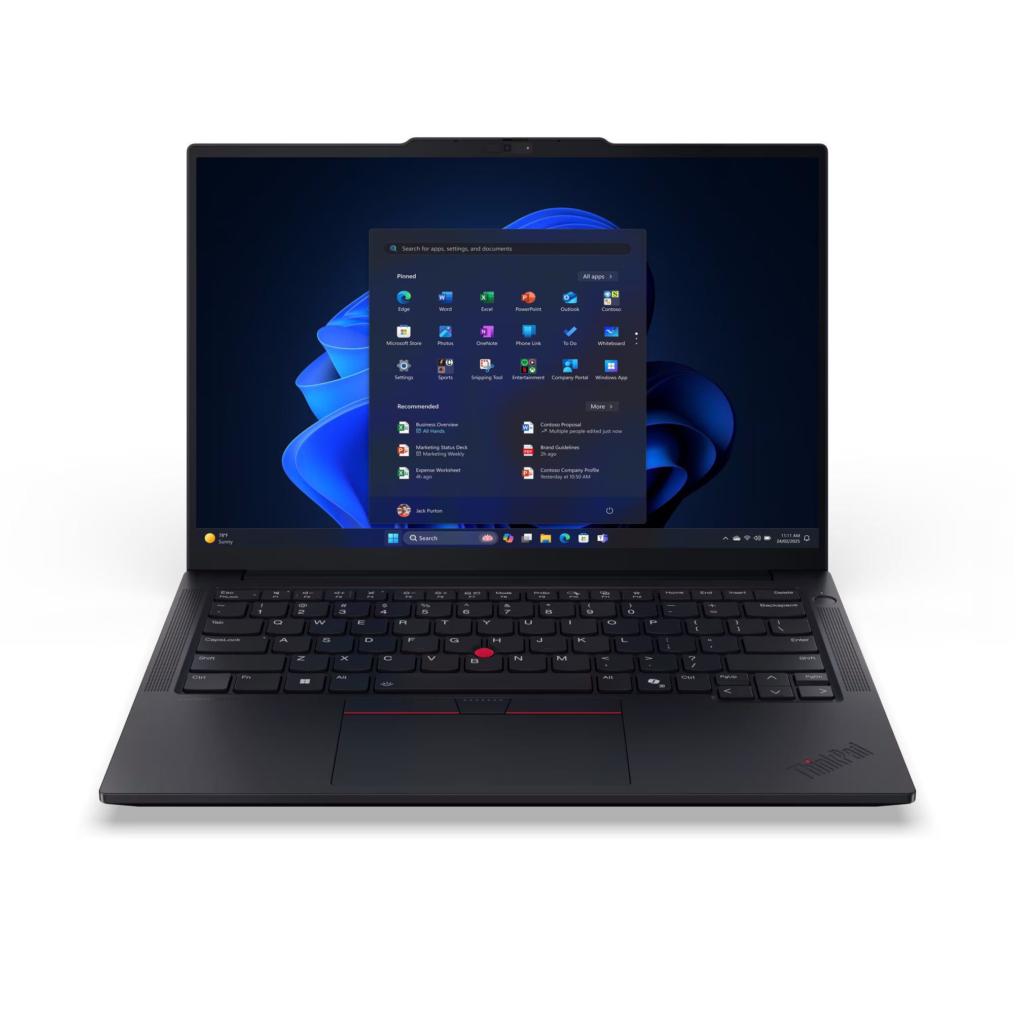 Bild von Lenovo ThinkPad E14 Gen7 - 21SX0010GE 14" WUXGA IPS, Intel Core Ultra 5 - 225U, 32GB RAM, 1TB SSD, Windows 11 Pro
