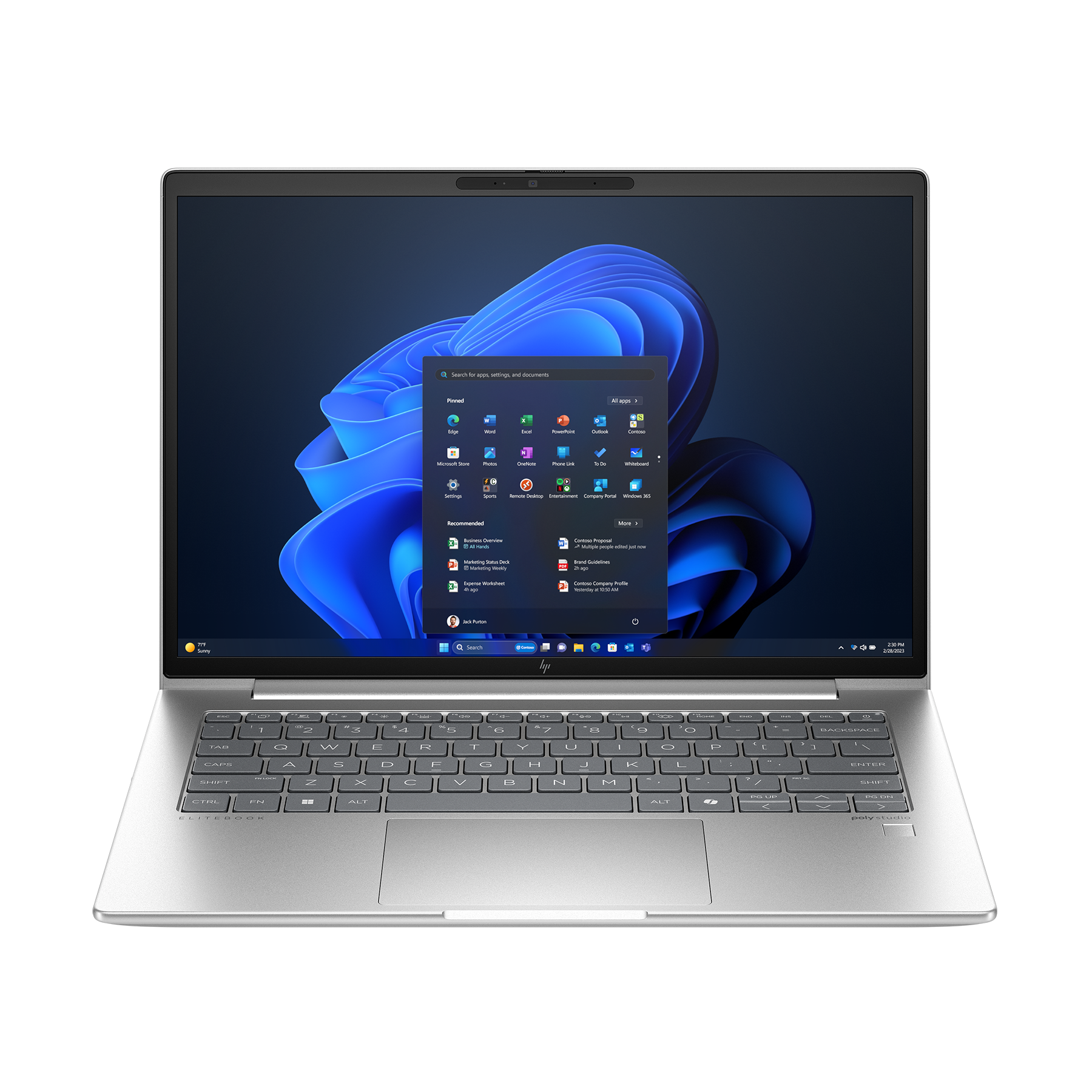 Bild von HP EliteBook 640 G11 9C0G5EA 14" WUXGA IPS, Intel Core Ultra 7 155U, 32GB RAM, 1TB SSD, LTE, Windows 11 Pro