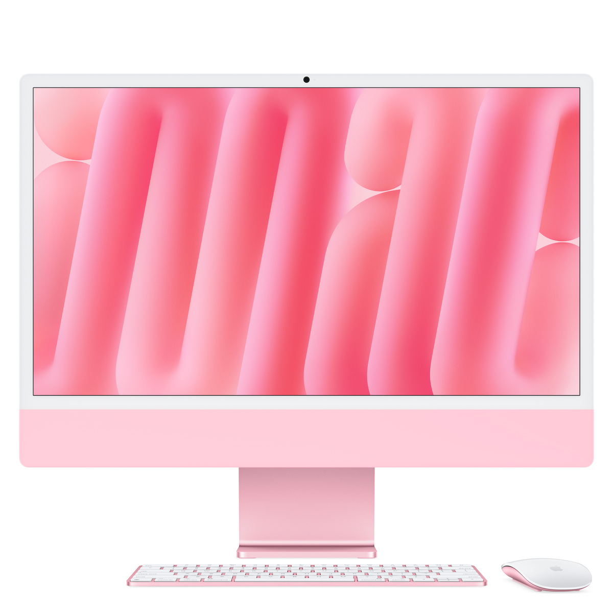 Bild von Apple iMac MWUG3D/A Pink - 61cm(24‘‘) M4 8-Core Chip, 8-Core GPU, 16GB Ram, 256GB SSD
