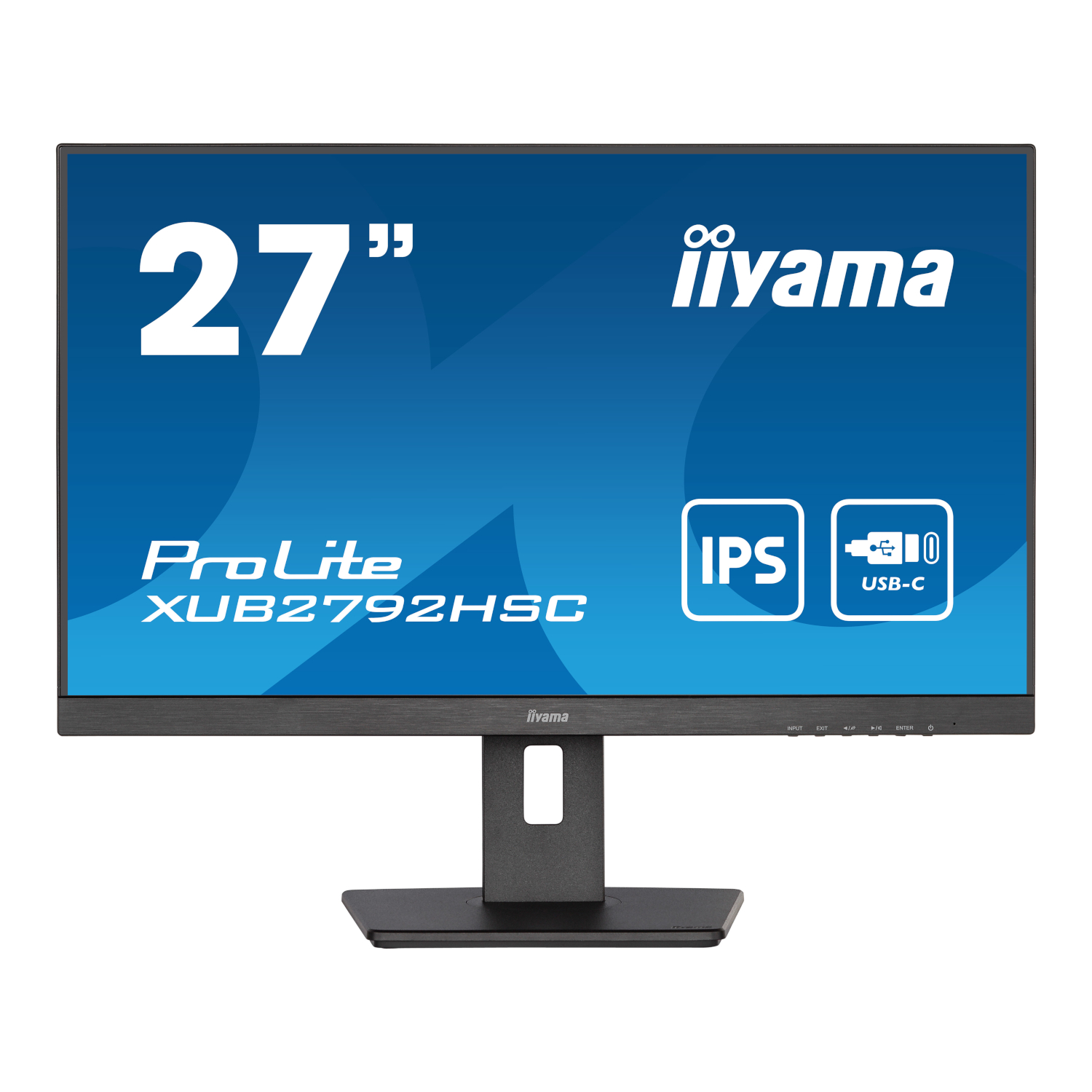 Bild von Iiyama ProLite XUB2792HSC-B5 Full-HD Monitor - IPS, Pivot, USB-C