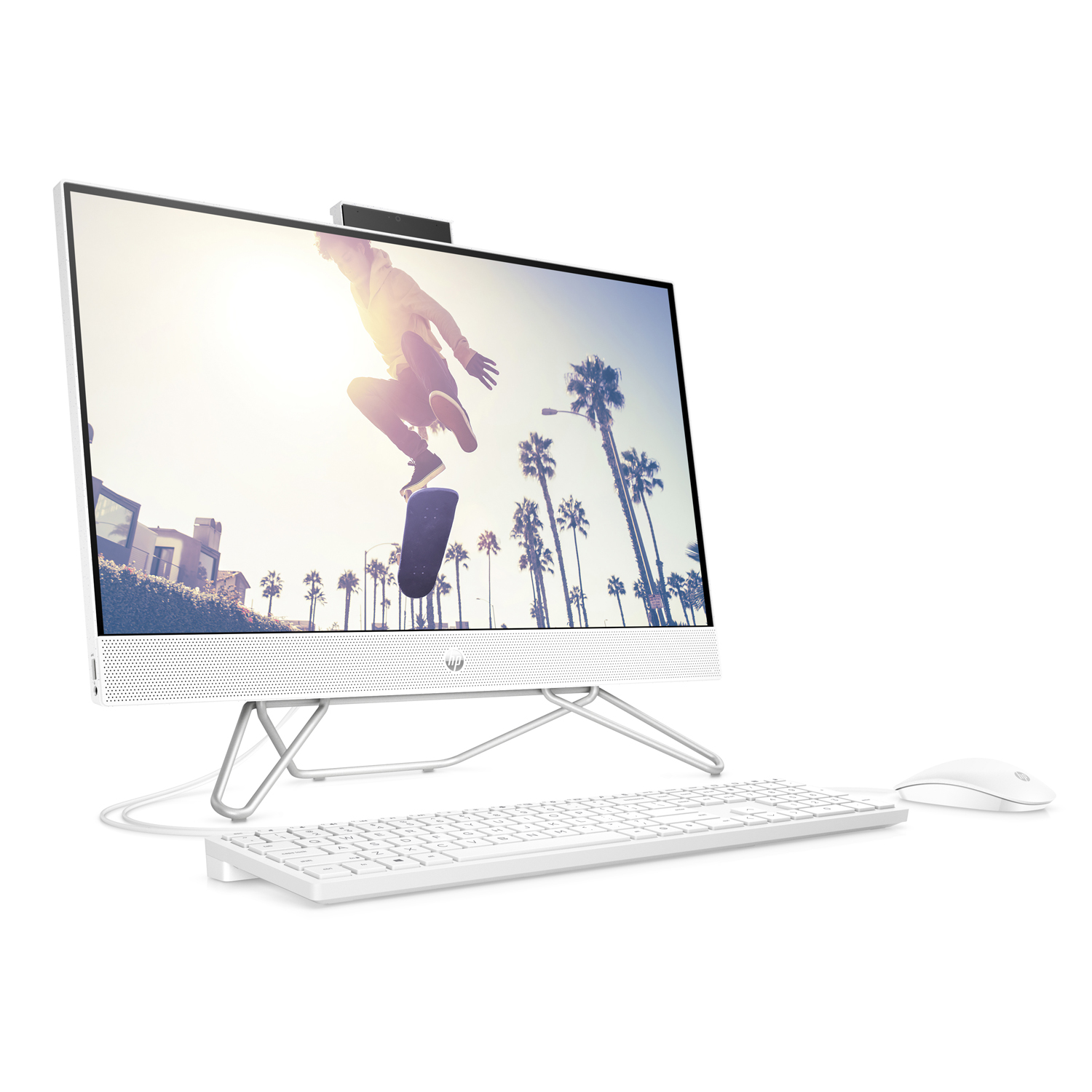 Bild von HP All-in-One PC 24-cb1111ng B-Ware [60,5cm (23,8") FHD-Display, Intel i5-1235U, 16GB RAM, 512GB SSD, DOS]