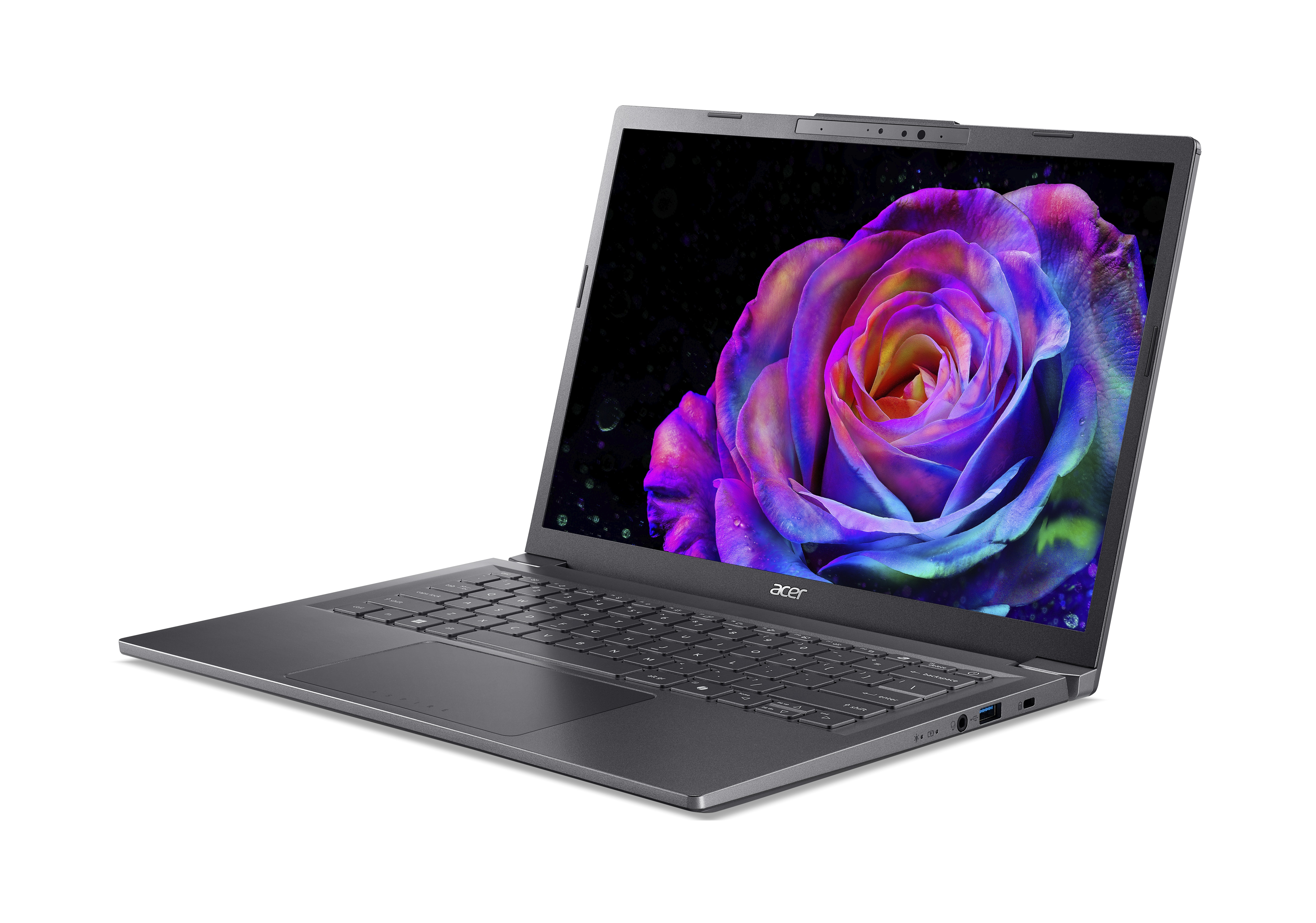 Bild von Acer Aspire 14 AI OLED (A14-52M-56YE) Copilot+ PC 14,0" WUXGA, OLED, Intel Ultra 5-226V (40 TOPS), 16GB RAM, 512GB SSD, Windows 11