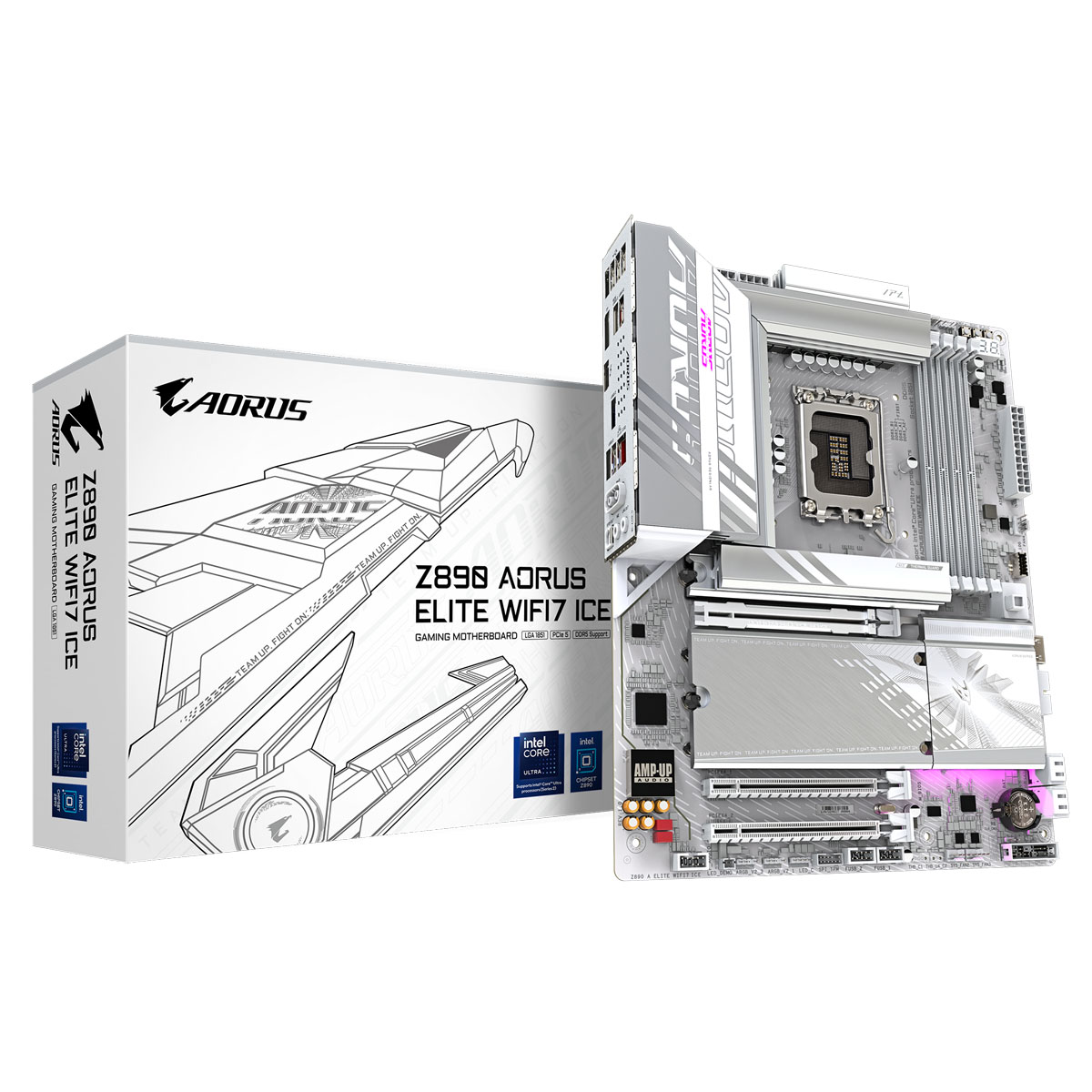 Bild von GIGABYTE Z890 A ELITE WF7 ICE Mainboard