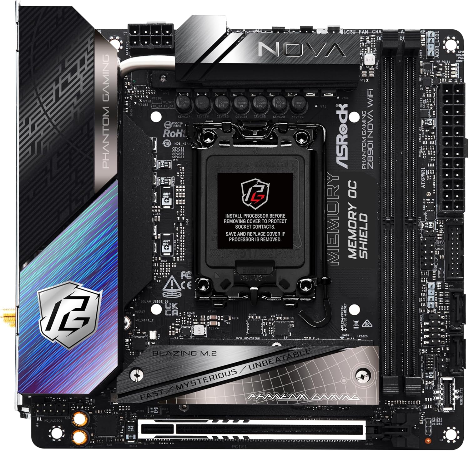 Bild von ASRock Phantom Gaming Z890I Nova WiFi Mainboard B-Ware