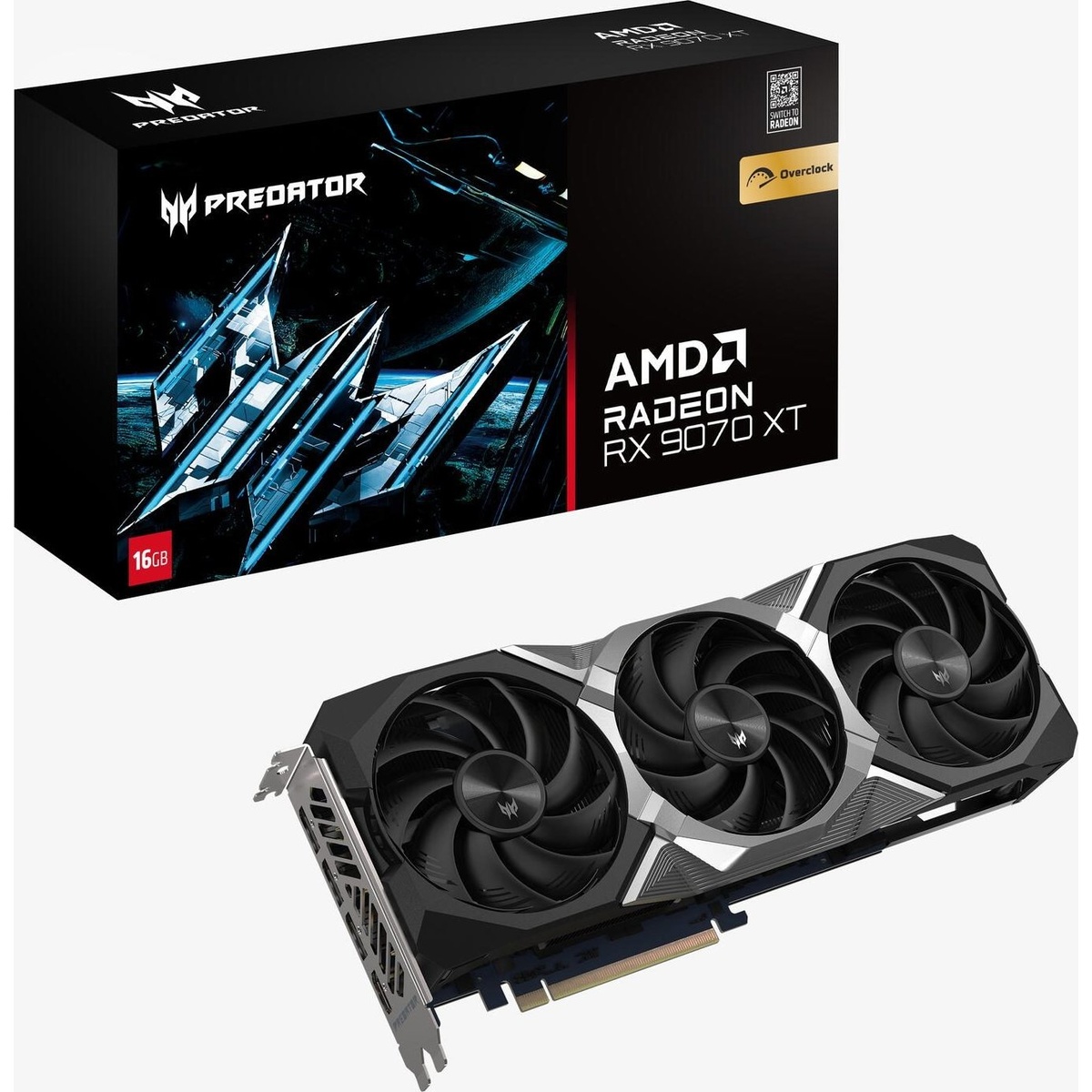 Bild von Acer Predator BiFrost AMD Radeon RX 9070 XT 16G OC