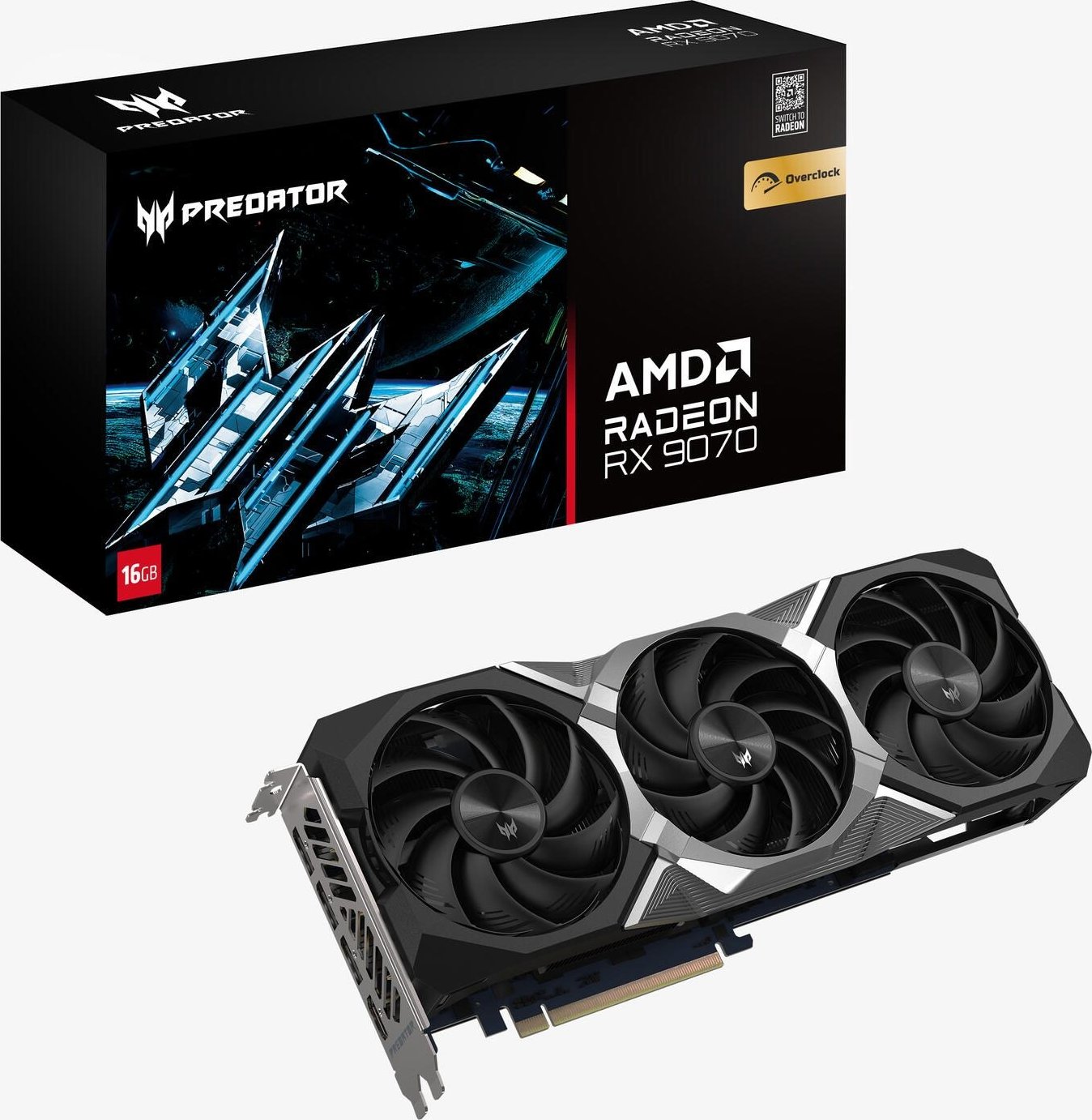 Bild von Acer Predator BiFrost AMD Radeon RX 9070 16G OC