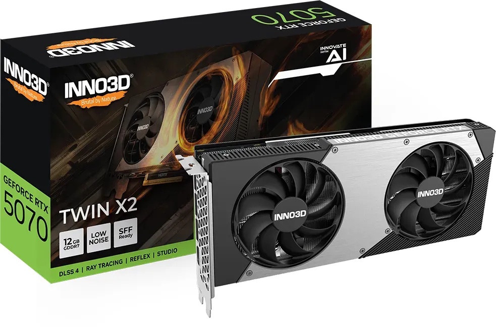Bild von INNO3D GeForce RTX 5070 TWIN X2