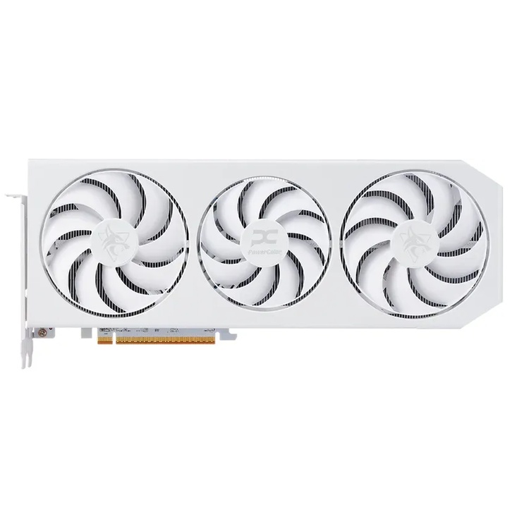 Bild von PowerColor Radeon RX 9070 XT OC Hellhound Spectral White