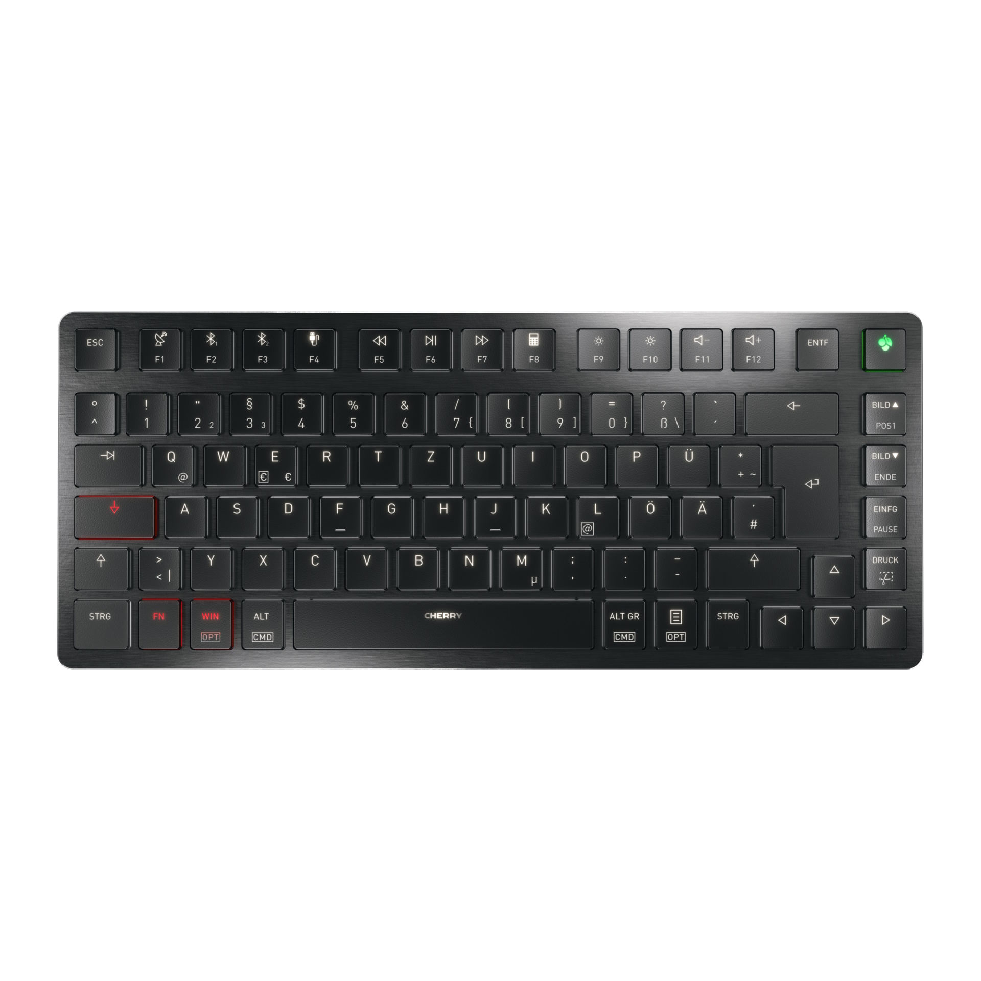 Bild von CHERRY KW X ULP 2.0 MINI, Kompakt Tastatur, DE-Layout
