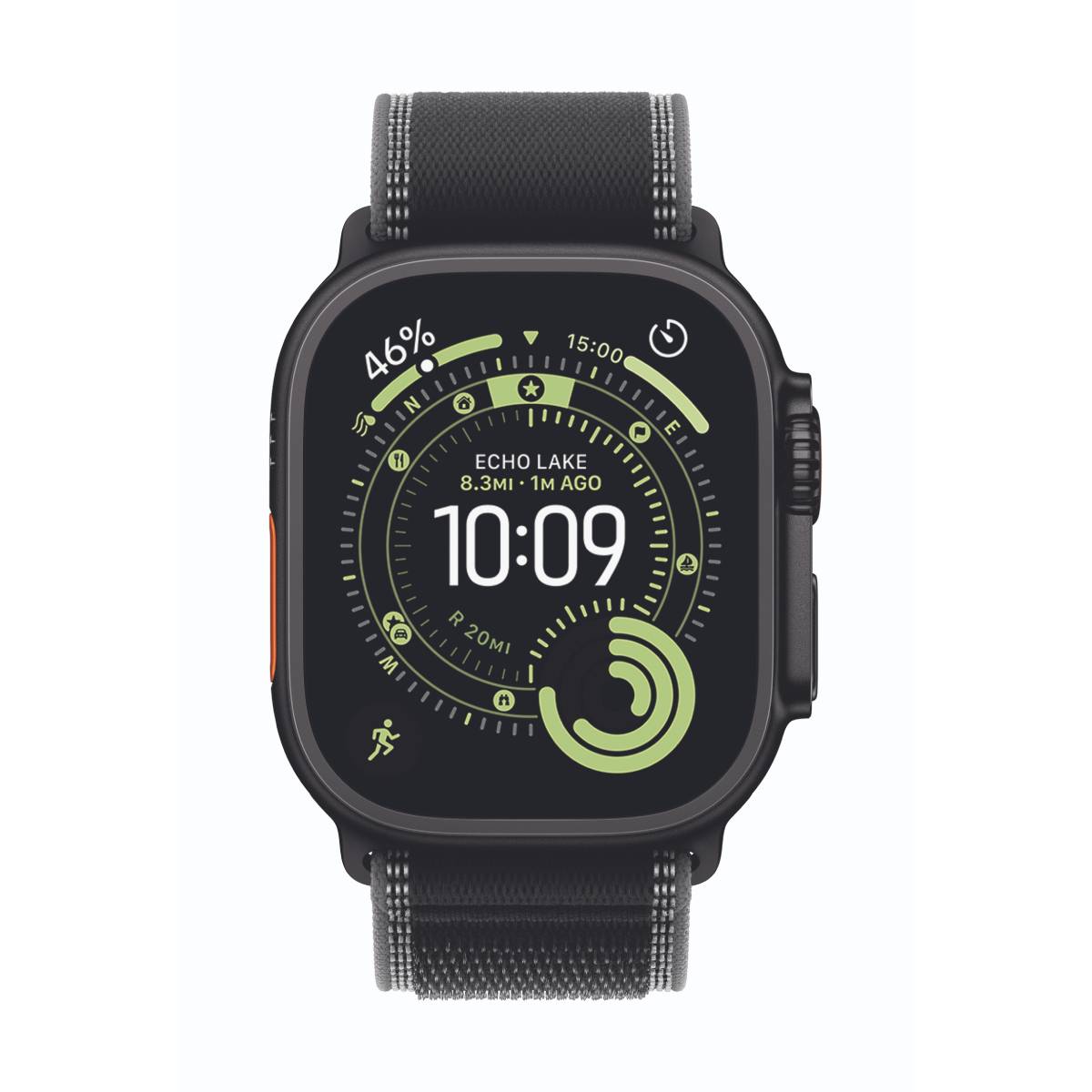Bild von Apple Watch Ultra 3 Cellular 49mm Schwarz Titan Gehäuse