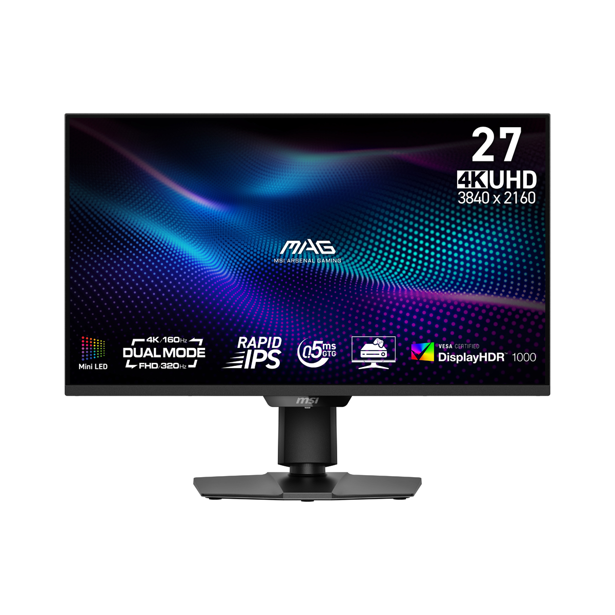 Bild von MSI MAG 274UPDFDE E16M - Mini LED, 0,5ms GtG