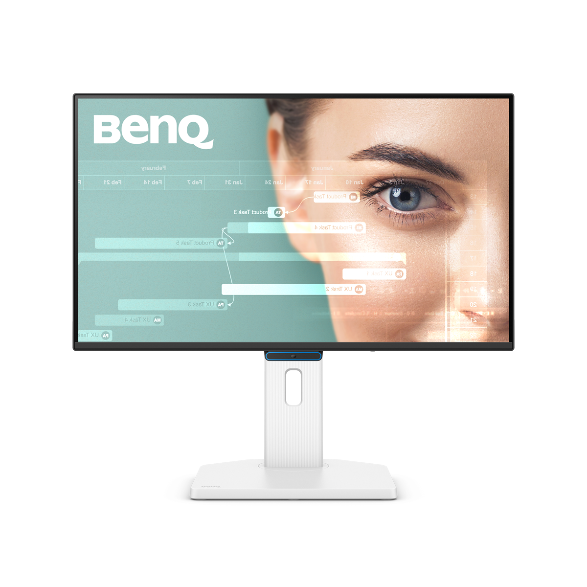 Bild von BenQ GW2490TC Office Monitor 60,45 cm (23,8 Zoll) schwarz/weiß