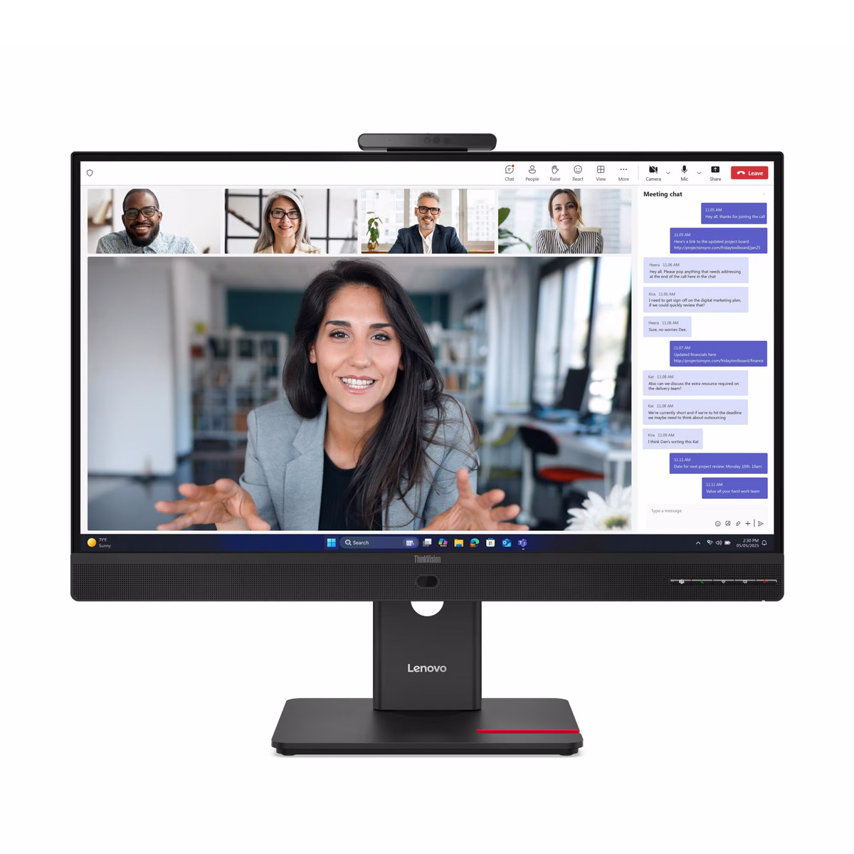 Bild von Lenovo ThinkVision T27QD-4v