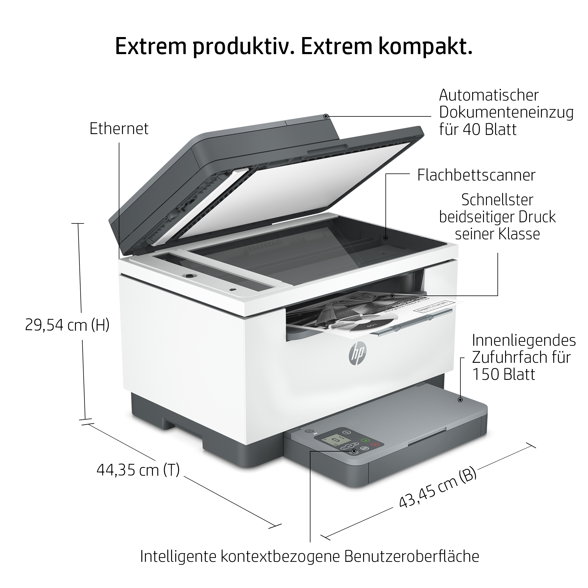 Bild von HP LaserJet MFP M234sdn B-Ware