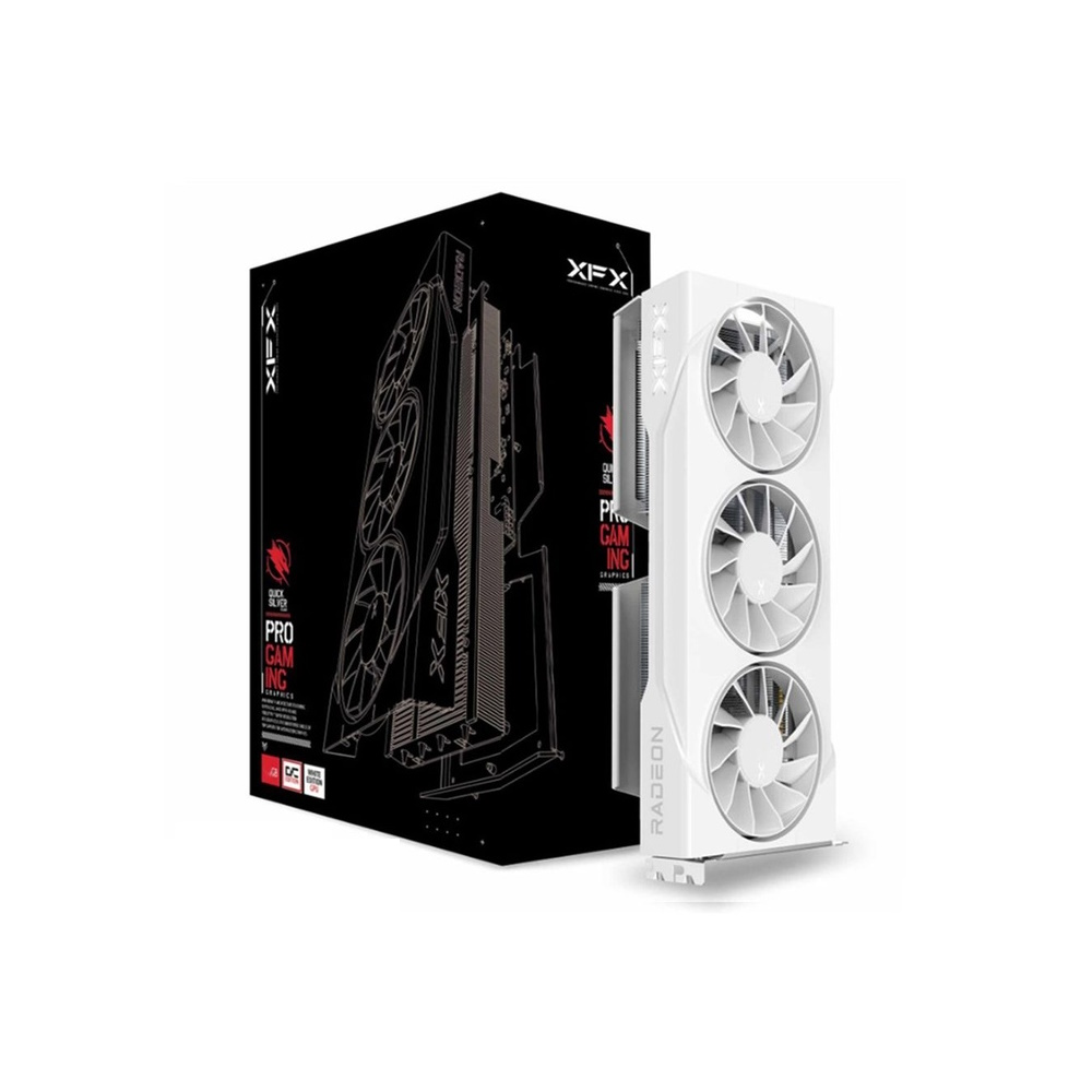 Bild von XFX Radeon RX 9060XT Swift Triple Fan OC White 16GB