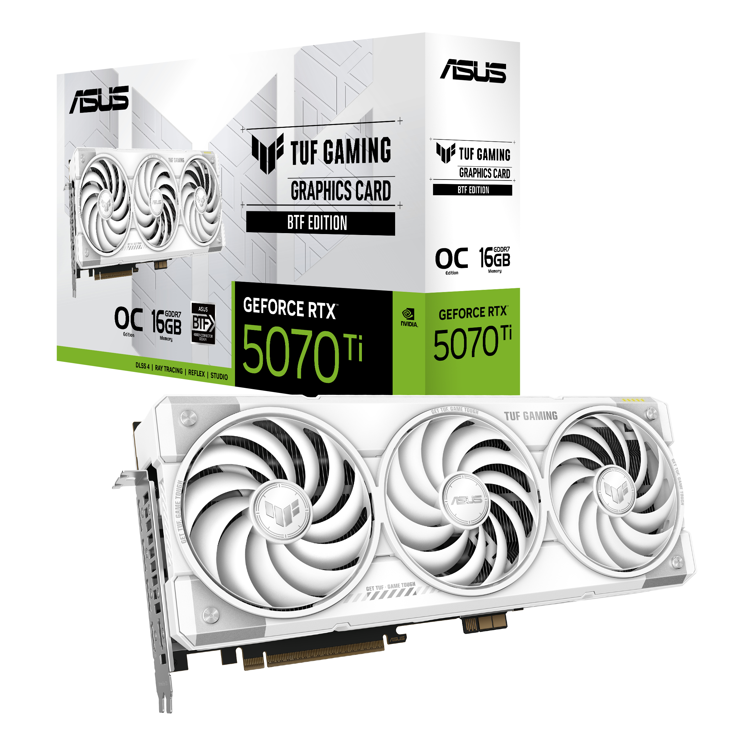 Bild von ASUS TUF Gaming GeForce RTX 5070 Ti Weiß OC Edition B-Ware