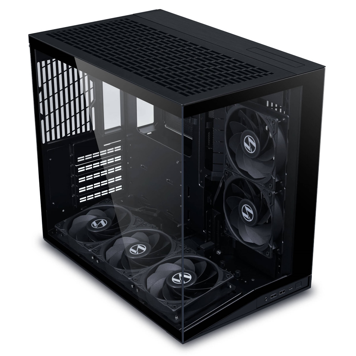Bild von Lian Li O11 Dynamic Mini V2 Flow schwarz | PC-Gehäuse