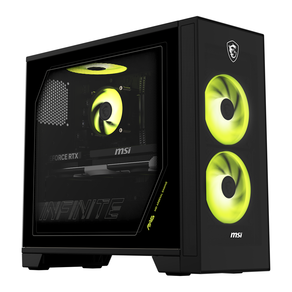 Bild von MSI Infinite S AI 2NVM5-006AT Desktop PC