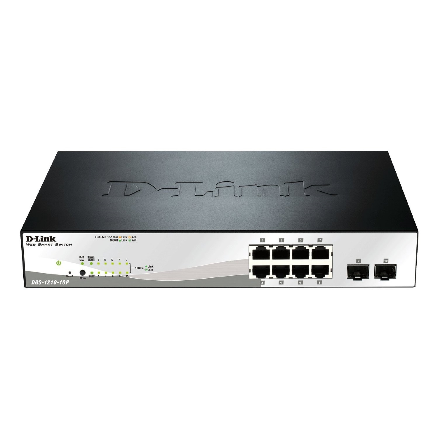Bild von D-Link DGS-1210-10P Smart+ Managed Switch