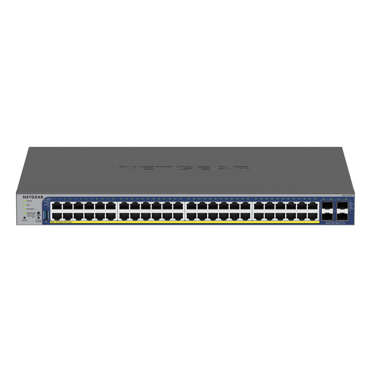 Bild von NETGEAR GS752TXPv3 Smart Managed Switch