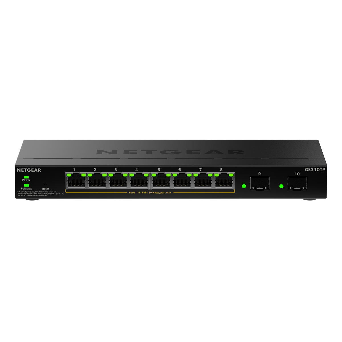 Bild von NETGEAR GS310TPv2 Smart Managed Switch