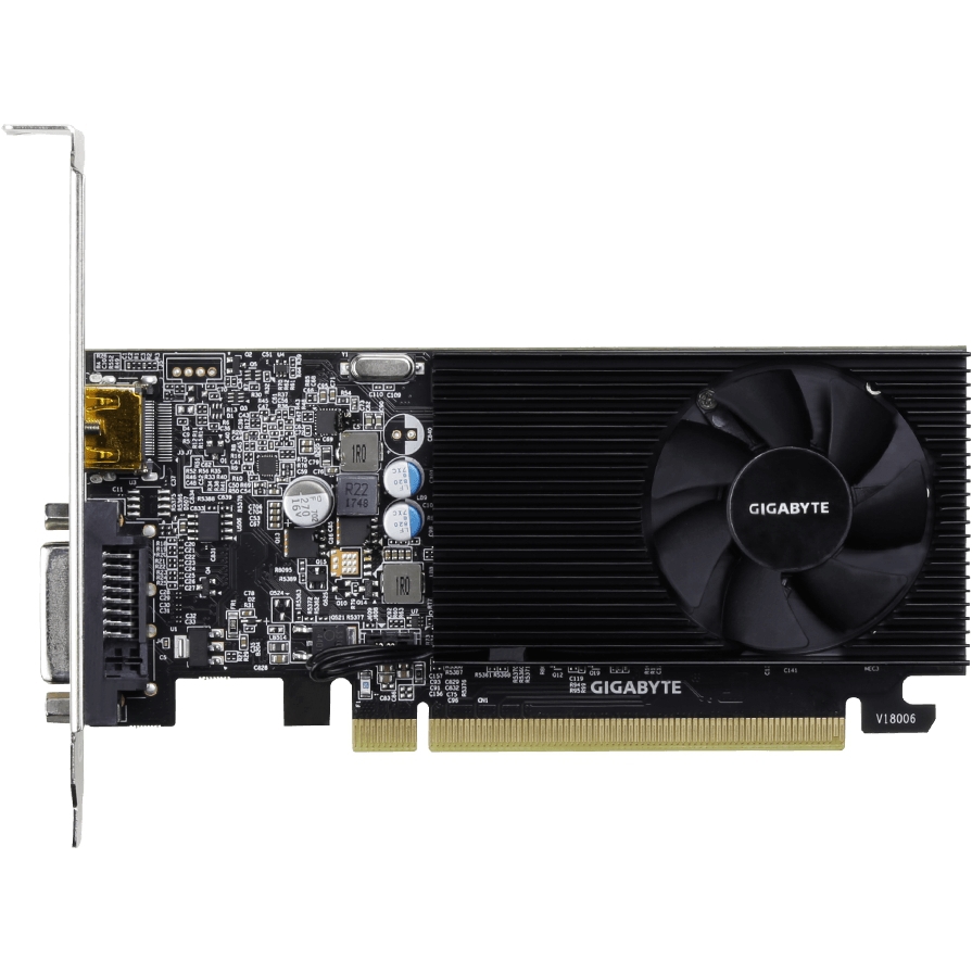 Bild von Gigabyte GeForce GT 1030 Low Profile D4 2G 2GB DDR4 Grafikkarte