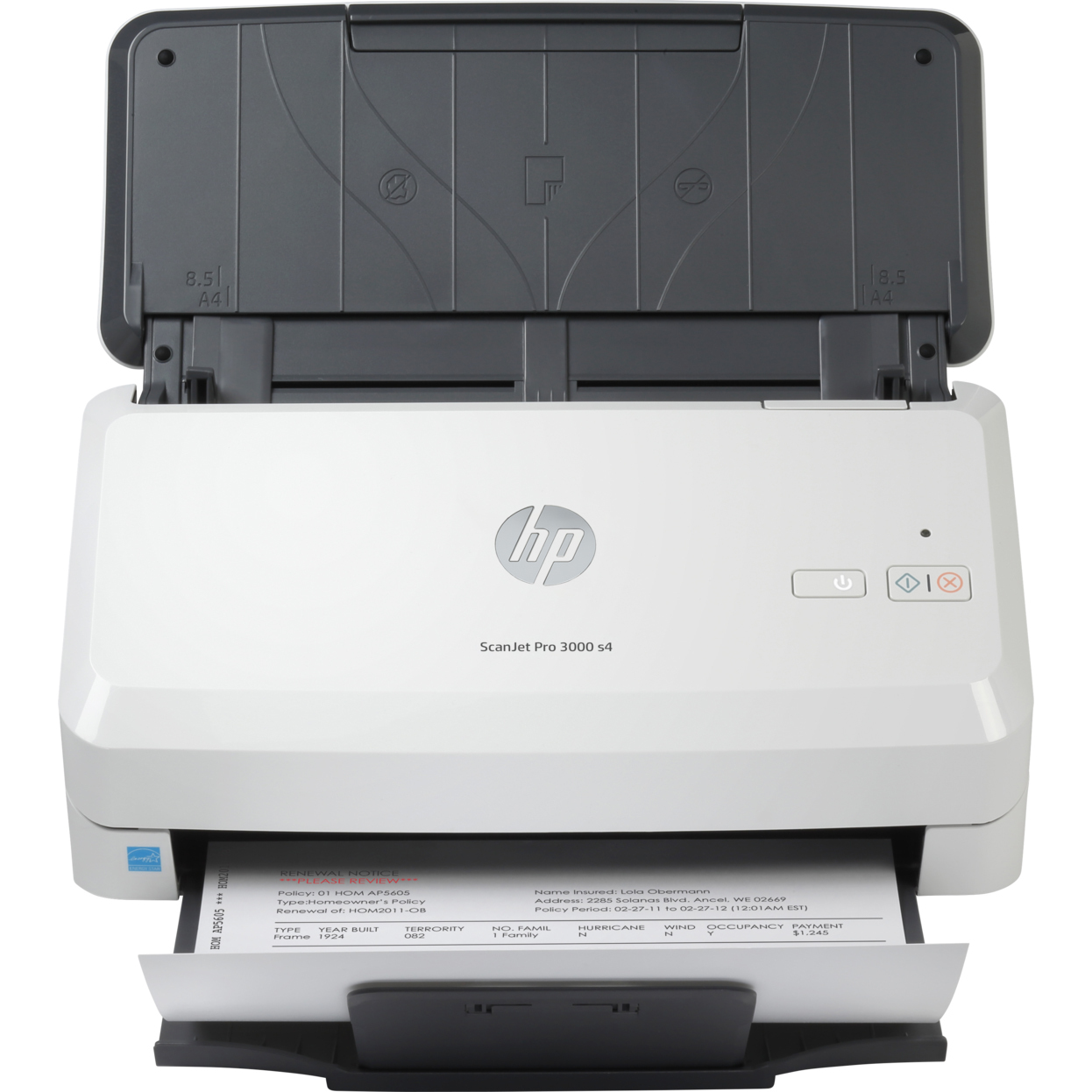 Bild von HP ScanJet Pro 3000 s4 Dokumenten-Scanner 50-Blatt-ADF