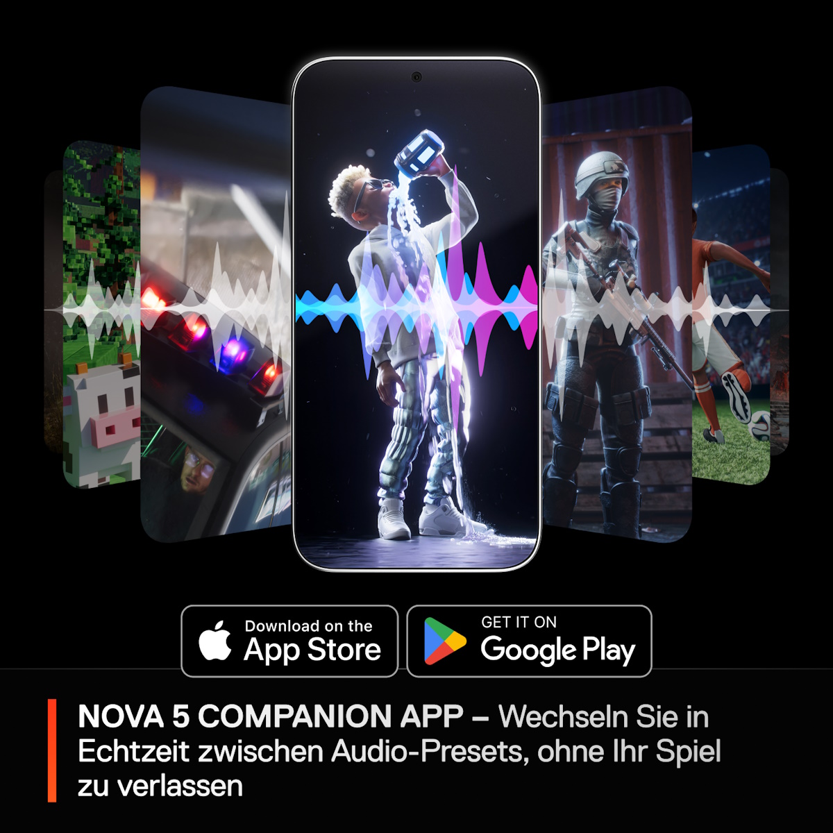 Bild von SteelSeries Arctis Nova 5P White