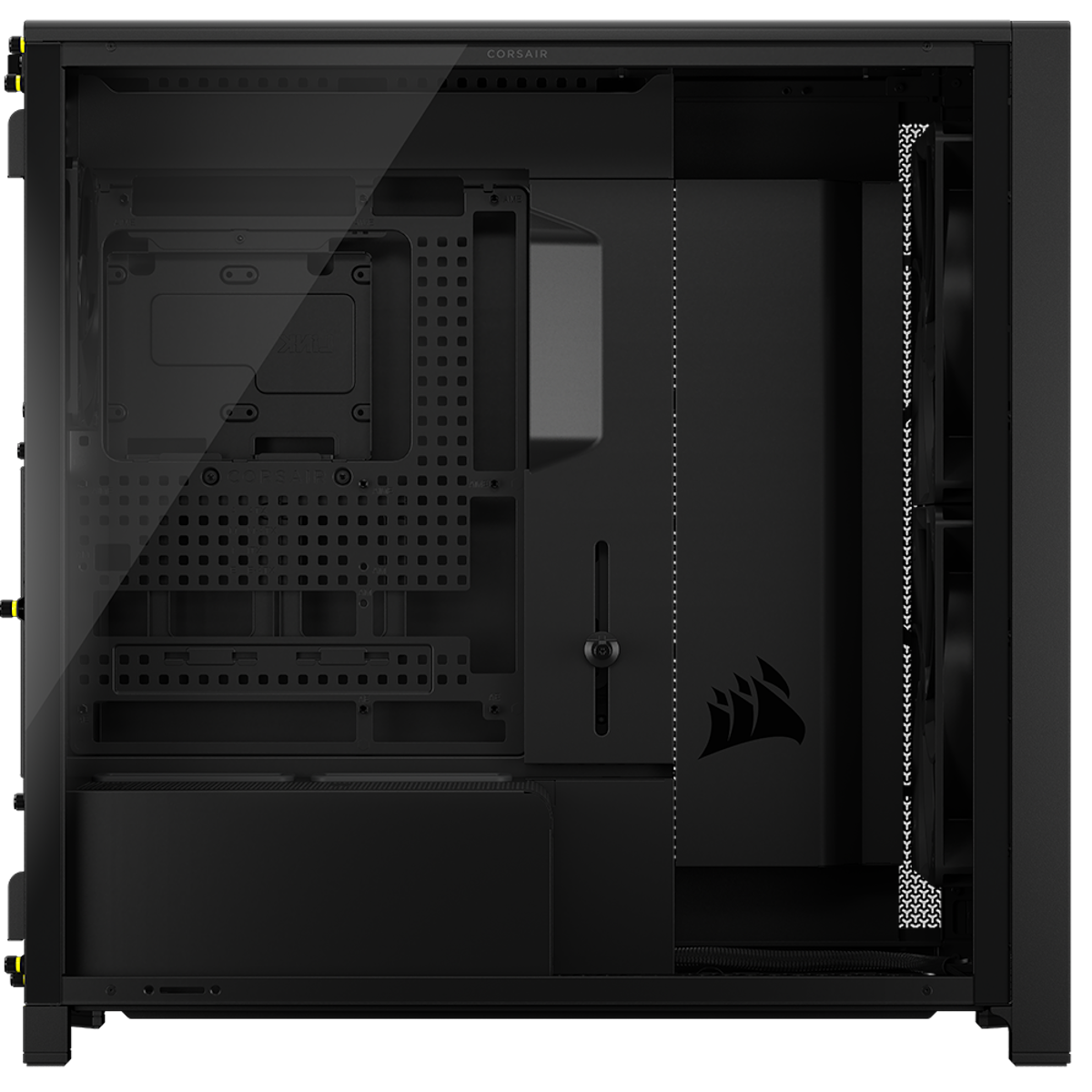 Bild von CORSAIR FRAME 5000D WOOD RS Black Walnut | PC-Gehäuse